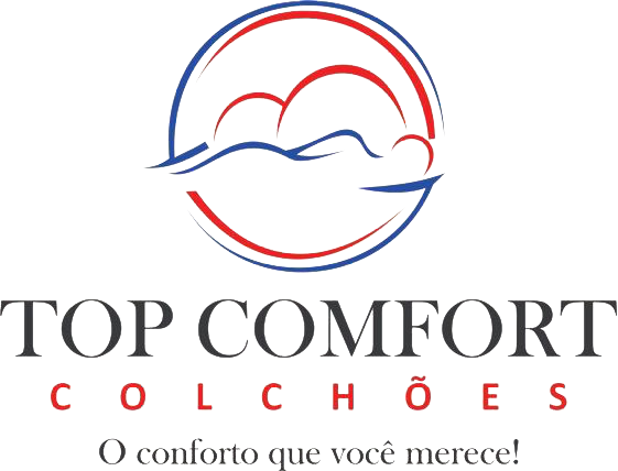 TOP Comfort Colchões - Logo Completa